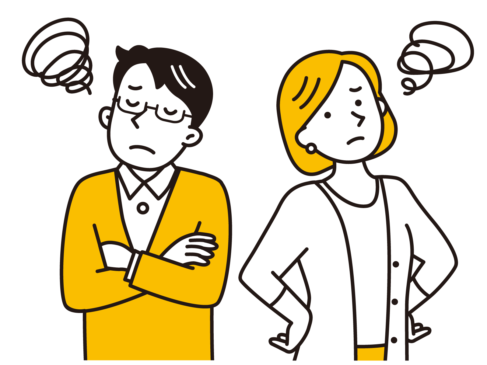 窓掃除に悩んでいる人たち